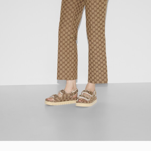 Women's sandal with Double G