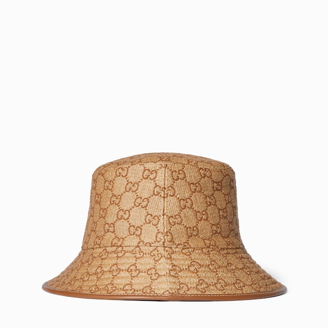 GG straw bucket hat