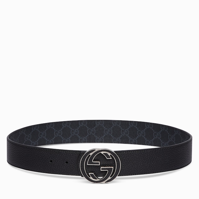 Ceinture réversible avec boucle GG