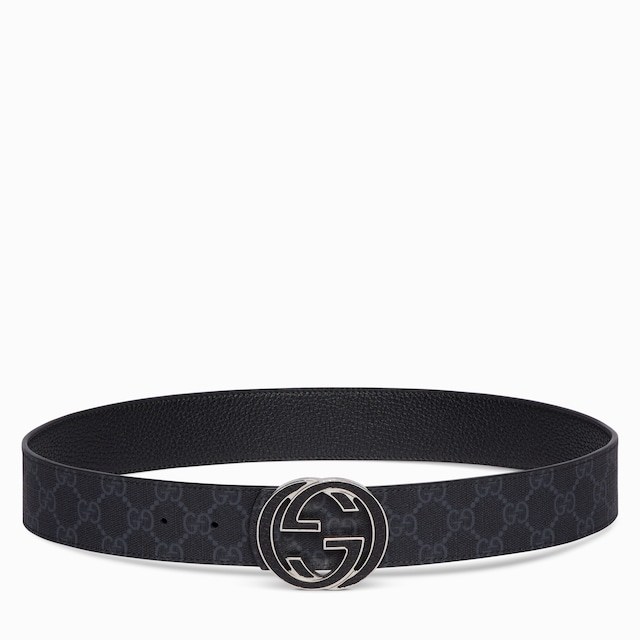Ceinture réversible avec boucle GG
