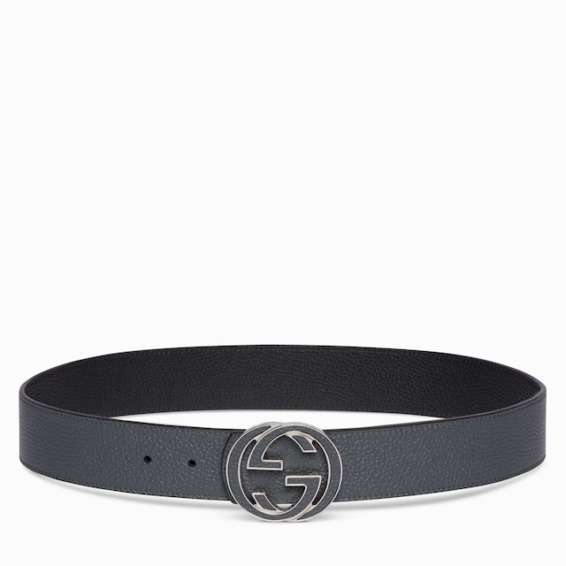 Ceinture réversible avec boucle GG