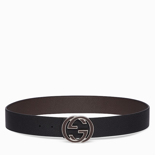 Ceinture réversible avec boucle GG