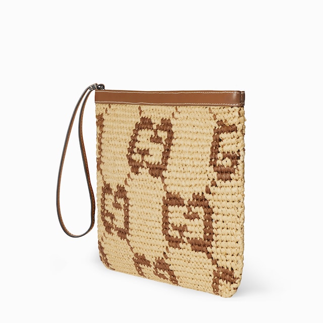 Woven pouch