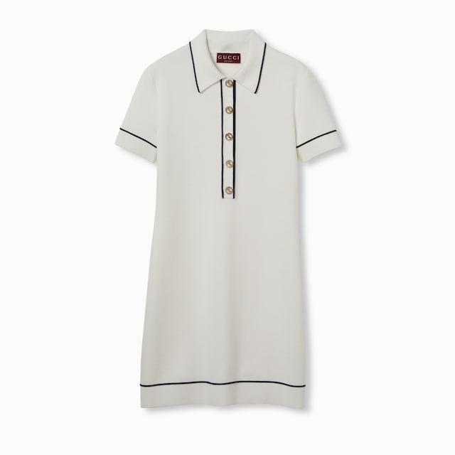 【美品】GUCCI Mini Dress ミニドレス ポロシャツワンピース M グッチ ミニワンピース おすすめ | GUCCI® JP