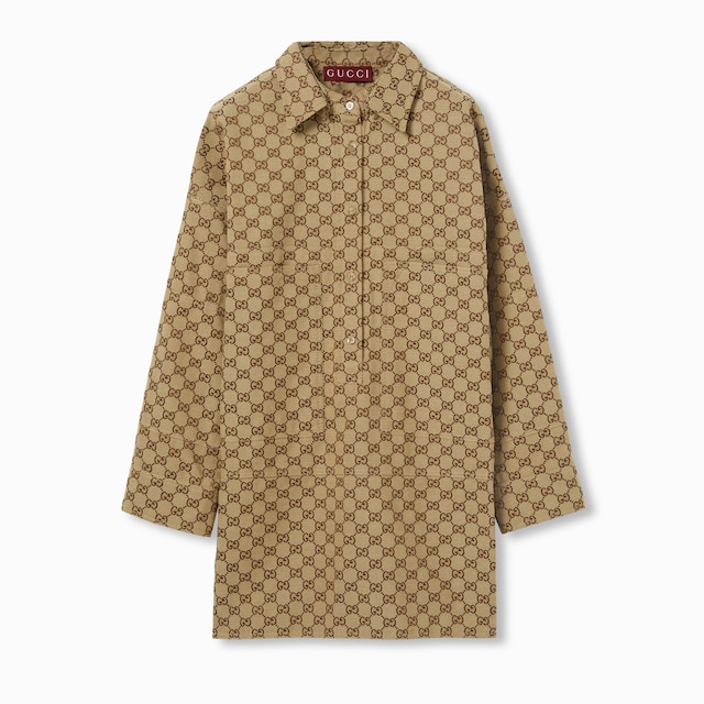 GG canvas shirt