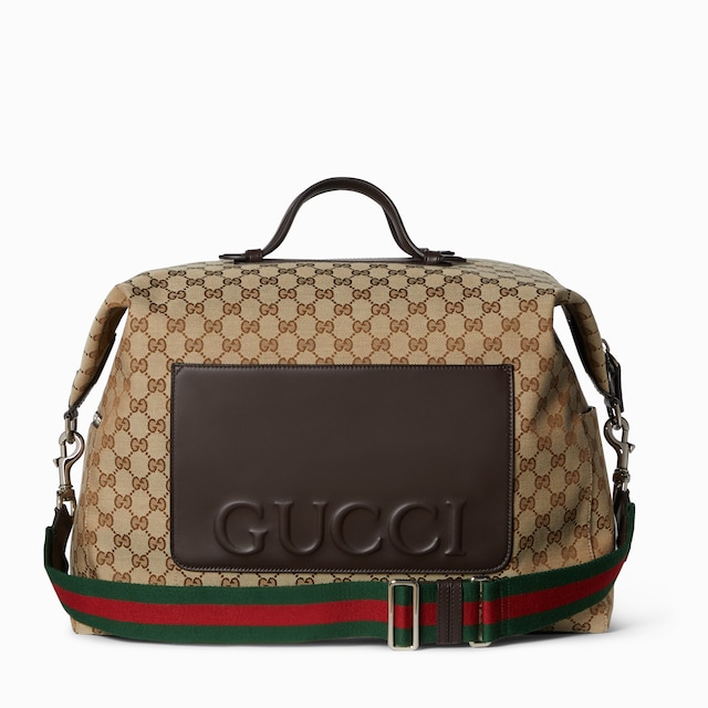 GG canvas medium duffle bag 