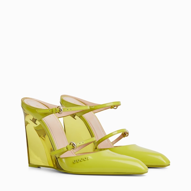 Women's wedge mule