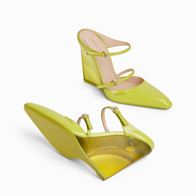Women's wedge mule