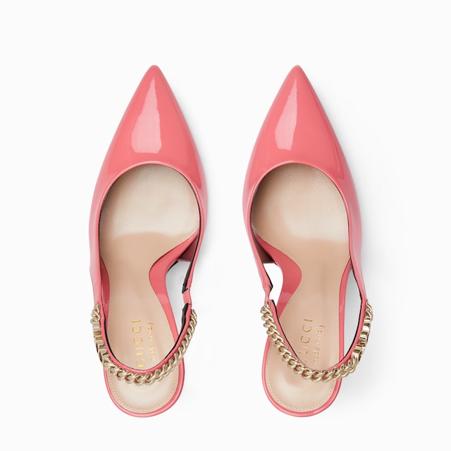 Gucci Signoria slingback pump