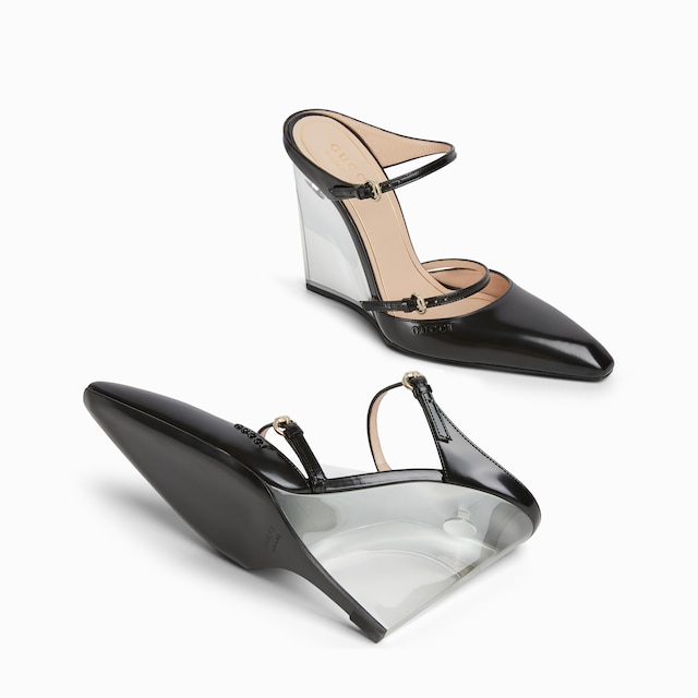 Women's wedge mule