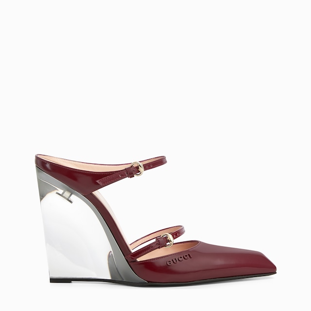 Women's wedge mule
