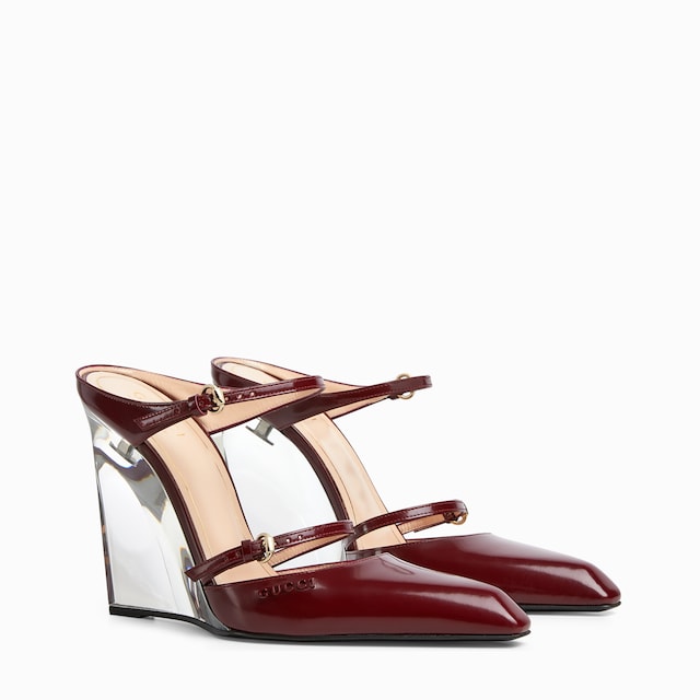 Women's wedge mule