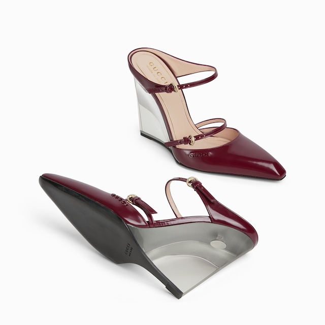 Women's wedge mule
