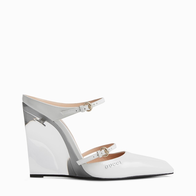 Women's wedge mule