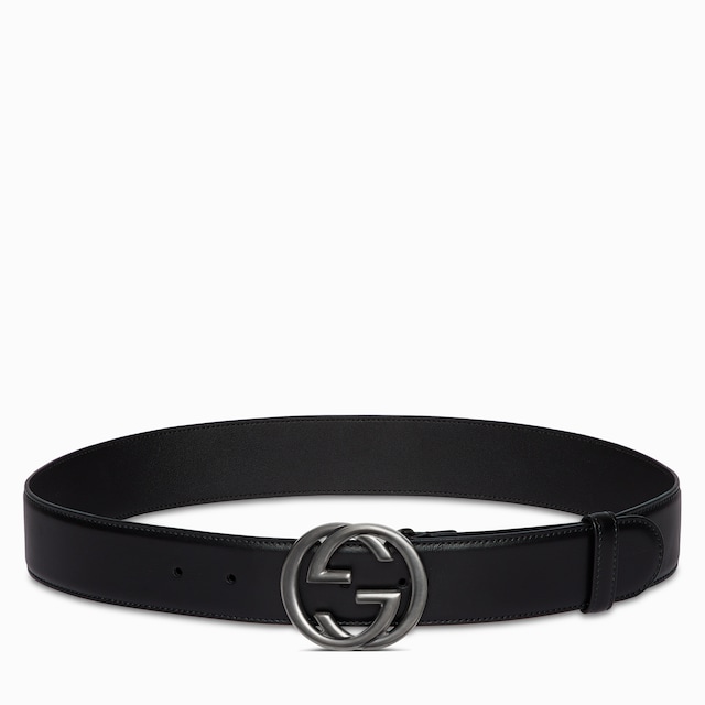 Ceinture avec boucle GG enlacés