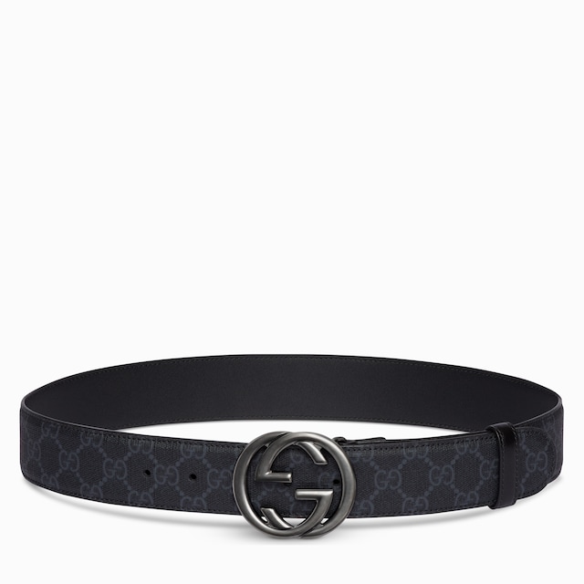 Ceinture avec boucle GG enlacés