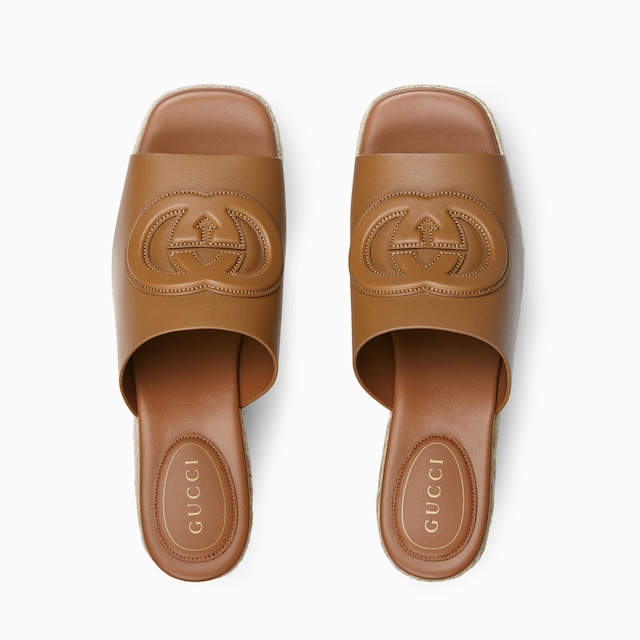Women's Interlocking G sandal