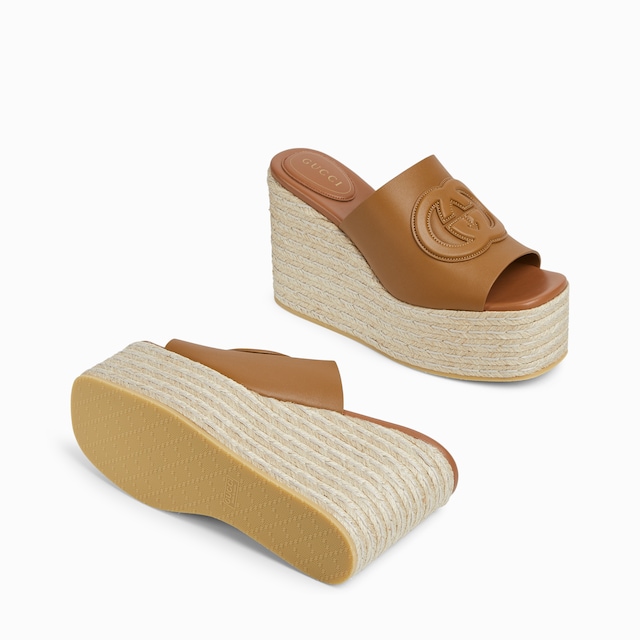 Women's Interlocking G sandal