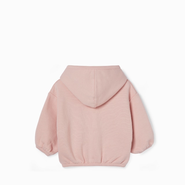 Baby cotton sweatshirt with print