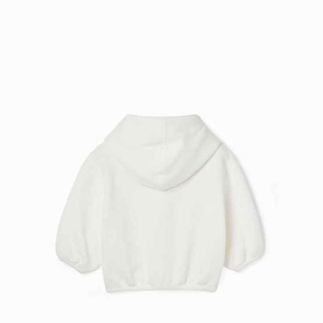 Baby cotton sweatshirt with print