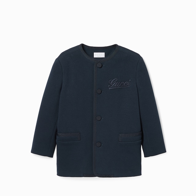 Veste pour enfant en coton avec broderie
