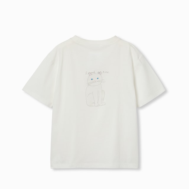 Children's cotton T-shirt with print