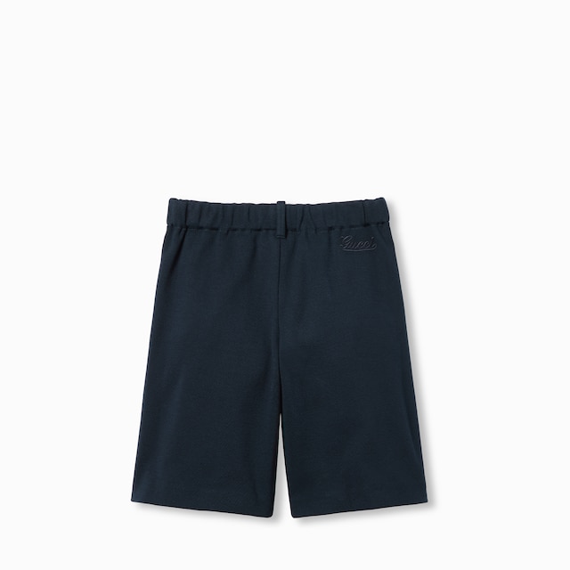 Short infantil de algodón con bordado