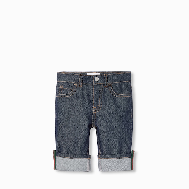 Baby denim pants with Web