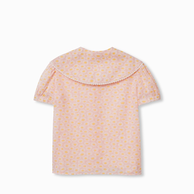 Children's printed muslin shirt