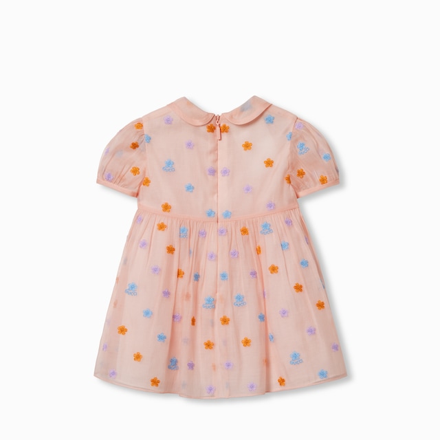 Baby embroidered organza dress