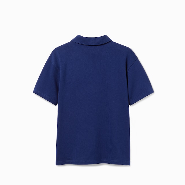 Children's cotton polo shirt with print