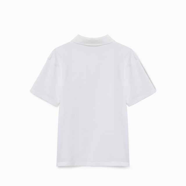Children's cotton polo shirt with print