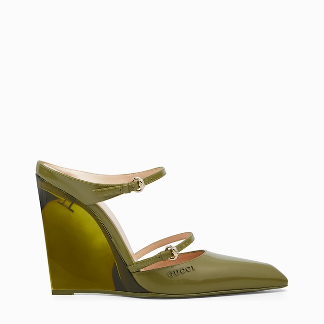 Women's wedge mule