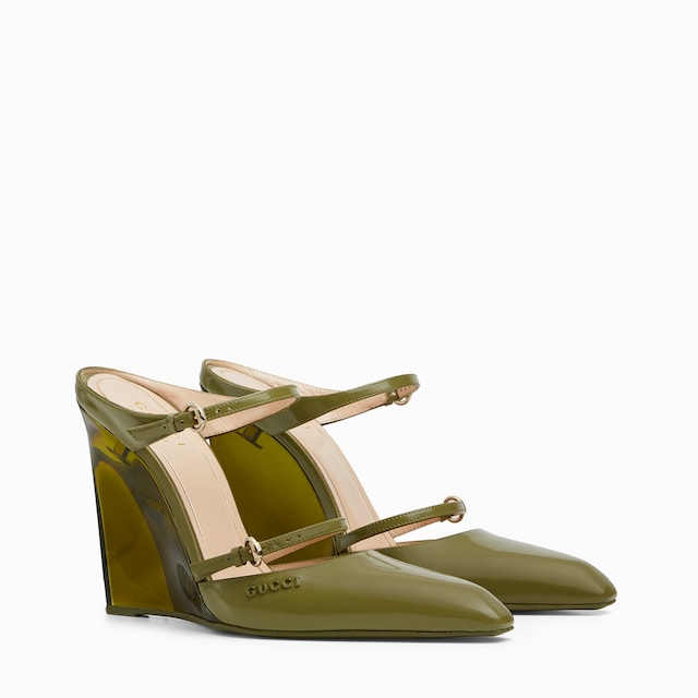 Women's wedge mule