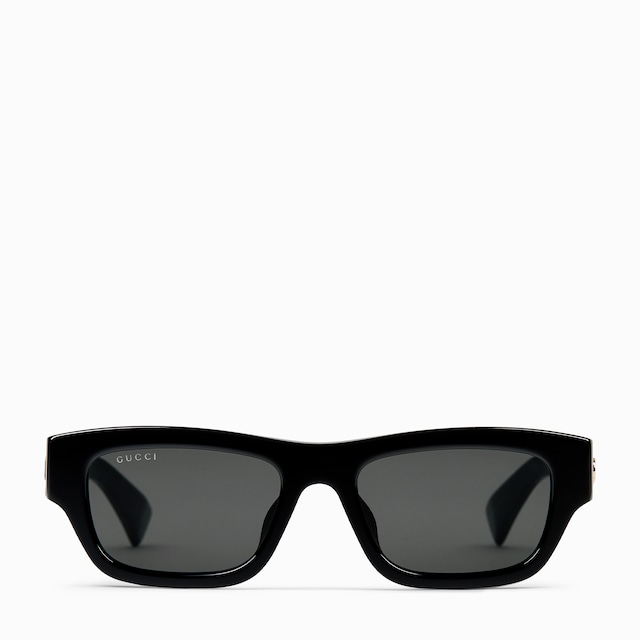 Low nose bridge fit rectangular sunglasses