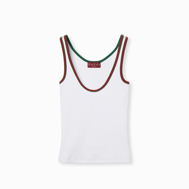 GUCCI - GUCCI グッチ カットソー ホワイト ノースリーブ レディース 楽天市場】グッチ（タンクトップ｜トップス）：レディース