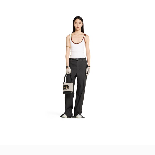 Cotton tank top with Web - image 5