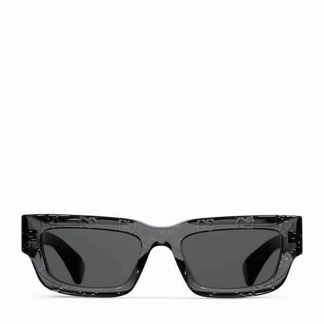 Rectangular frame sunglasses