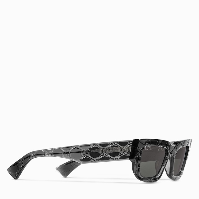 Rectangular frame sunglasses