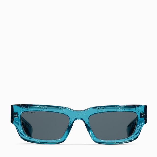 Sonnenbrille mit rechteckigem Rahmen