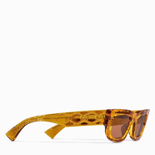 Sonnenbrille mit rechteckigem Rahmen
