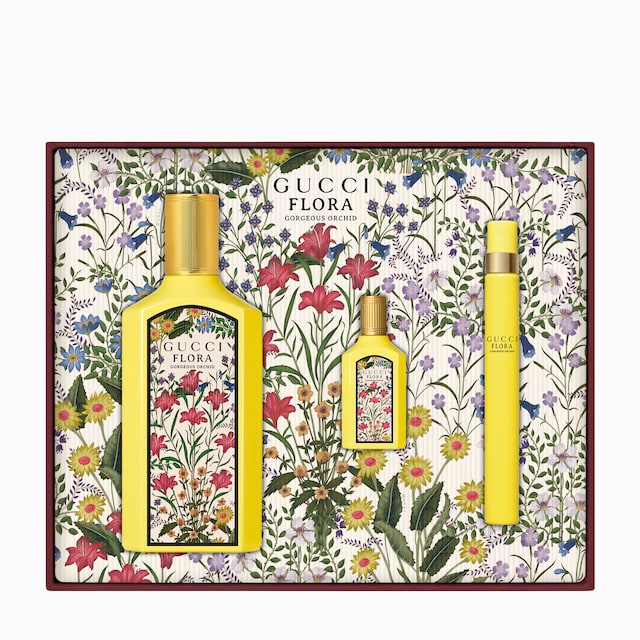 Gucci Flora Gorgeous Orchid gift set