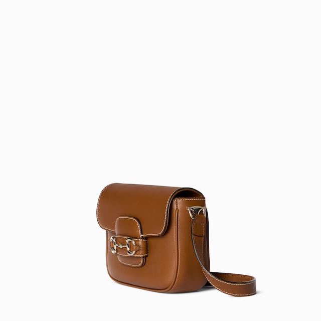 Bolsa para el hombro pequeña Gucci Horsebit 1955 Soft