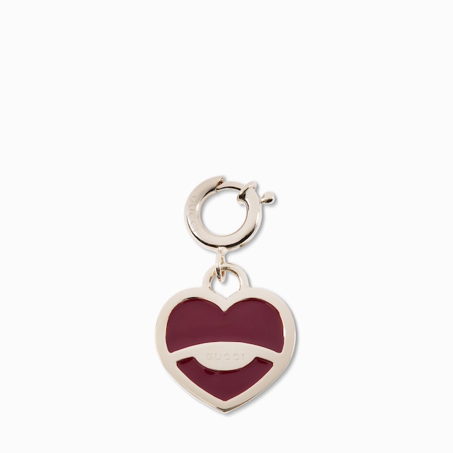 Heart-shaped charm