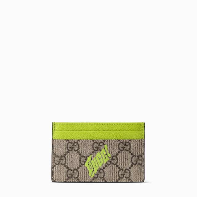 GG Monogram zip around wallet with print