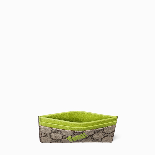 GG Monogram zip around wallet with print