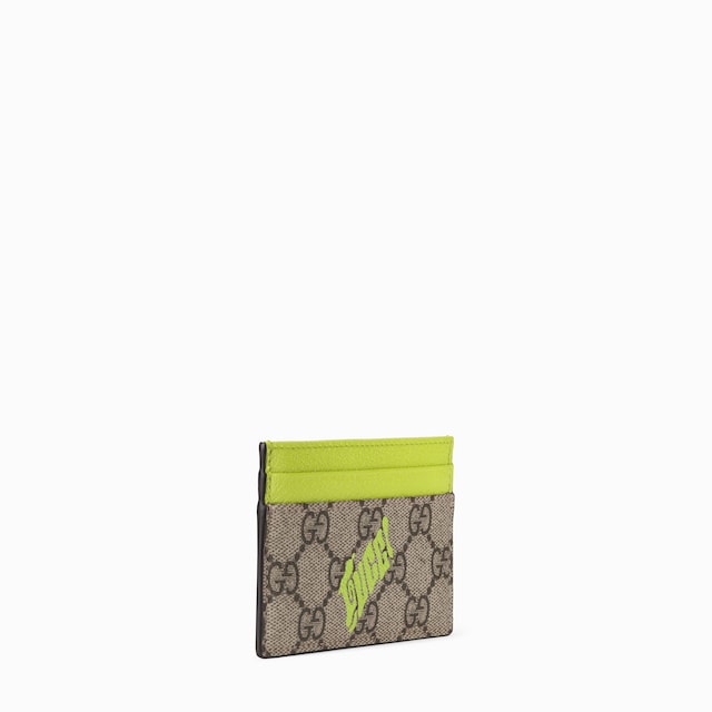 GG Monogram zip around wallet with print