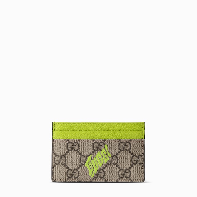 GG Monogram zip around wallet with print