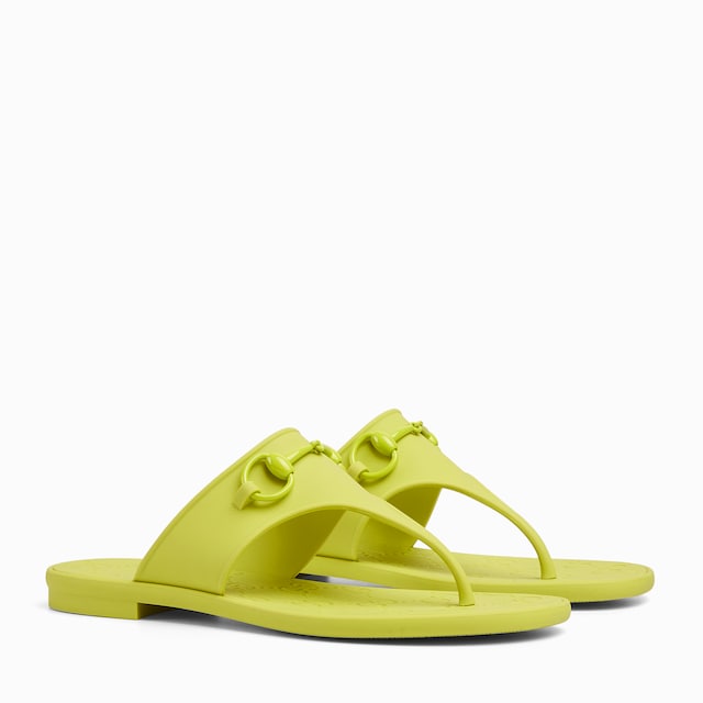 Women's thong sandal with Horsebit