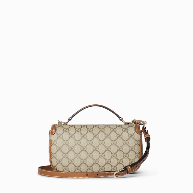 Bolsa con asa superior pequeña Gucci Horsebit 1955 Soft